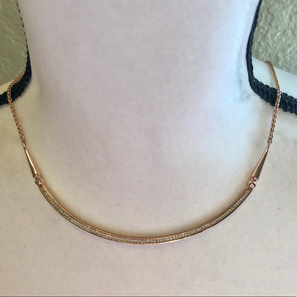 Kendra Scott Rose Gold Scottie Choker